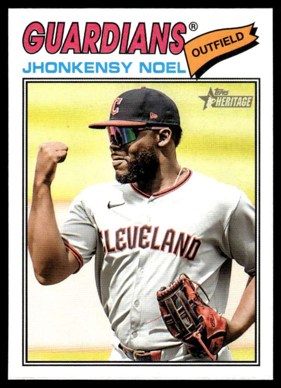 2026 Topps Heritage #197 Jhonkensy Noel NM-MT  Cleveland Guardians 
