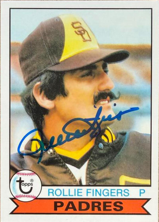 Rollie Fingers Autographed 2016 Topps - Berger's Best (Series Two) #BB2-1979 San Diego Padres Card 
