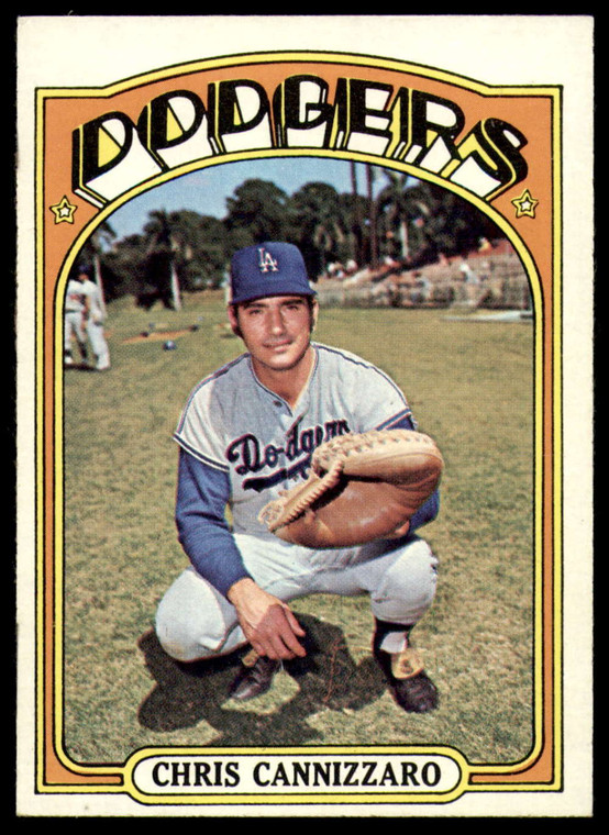 1972 Topps #759 Chris Cannizzaro VG Los Angeles Dodgers 
