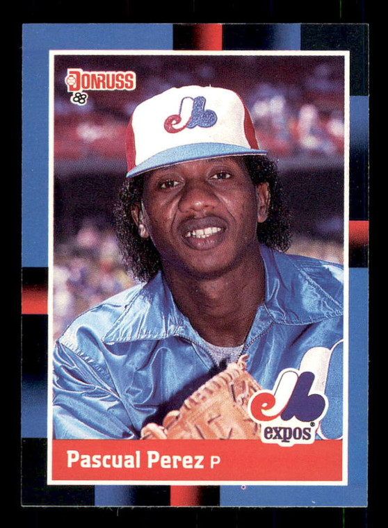 1988 Donruss #591 Pascual Perez NM-MT Montreal Expos 