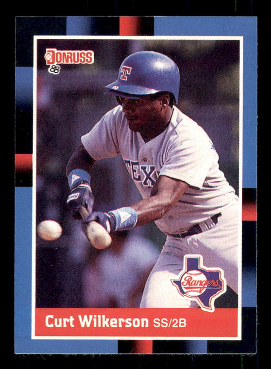 1988 Donruss #592 Curtis Wilkerson NM-MT Texas Rangers 