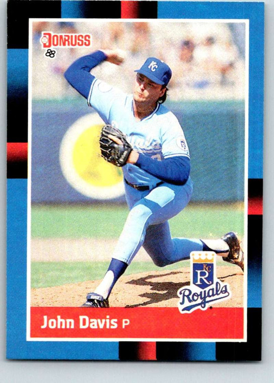 1988 Donruss #594 John Davis NM-MT Kansas City Royals 