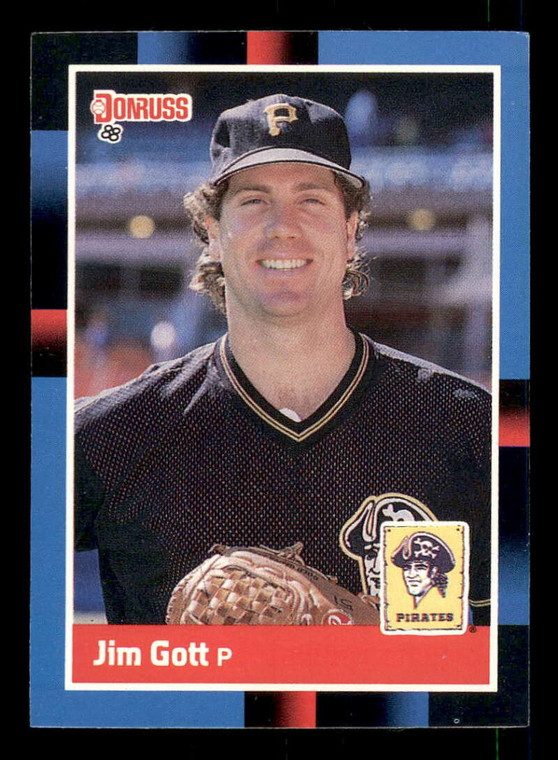 1988 Donruss #606 Jim Gott NM-MT Pittsburgh Pirates 