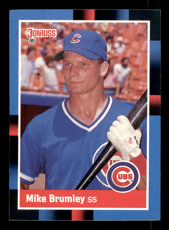 1988 Donruss #609 Mike Brumley NM-MT RC Rookie Chicago Cubs 