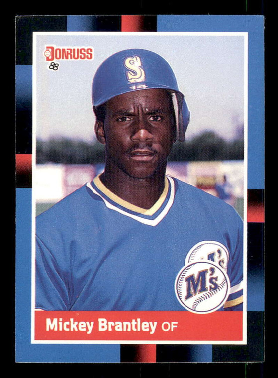 1988 Donruss #610 Mickey Brantley NM-MT Seattle Mariners 