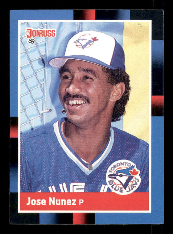 1988 Donruss #611 Jose Nunez NM-MT RC Rookie SP Toronto Blue Jays 