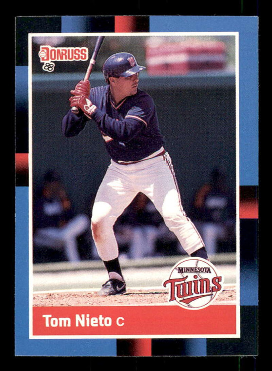 1988 Donruss #612 Tom Nieto NM-MT Minnesota Twins 