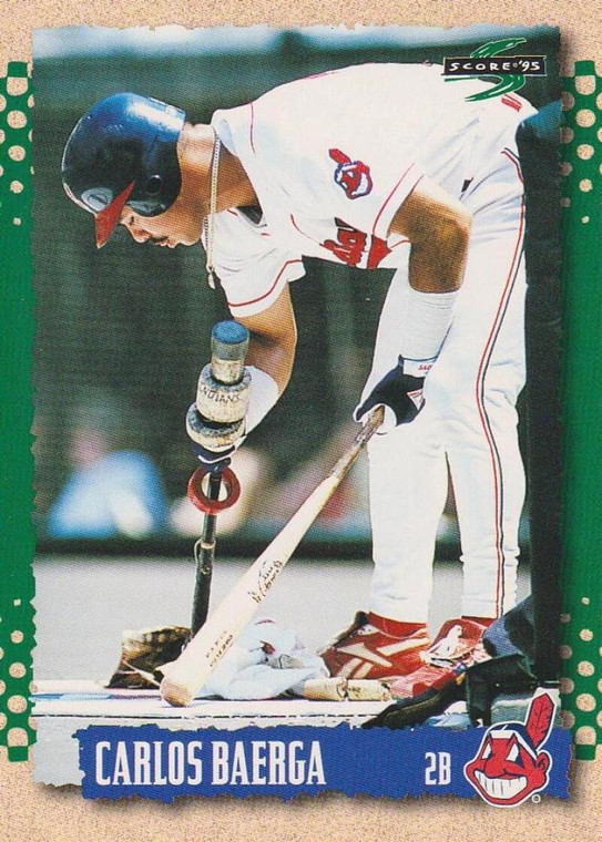 1995 Score #51 Carlos Baerga NM-MT  Cleveland Indians 