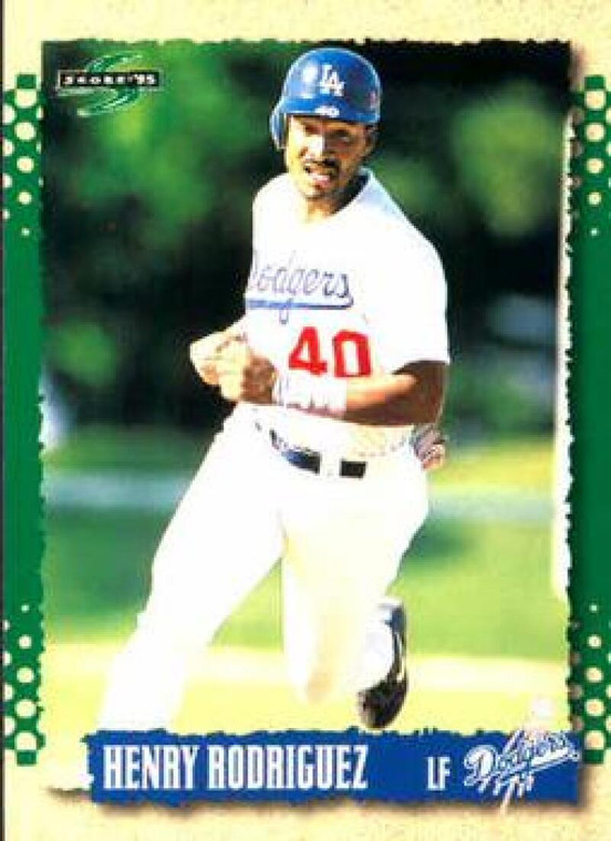 1995 Score #52 Henry Rodriguez NM-MT  Los Angeles Dodgers 