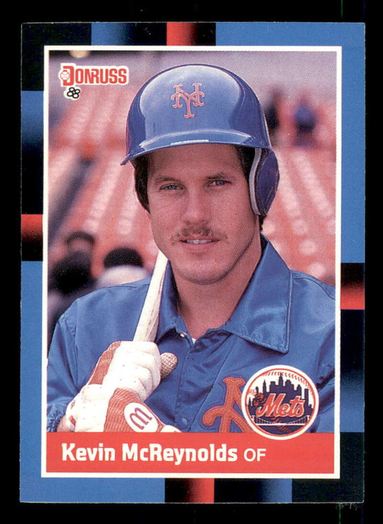 1988 Donruss #617 Kevin McReynolds NM-MT SP New York Mets 