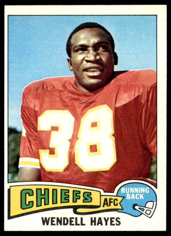 1975 Topps #43 Wendell Hayes VG  Kansas City Chiefs 