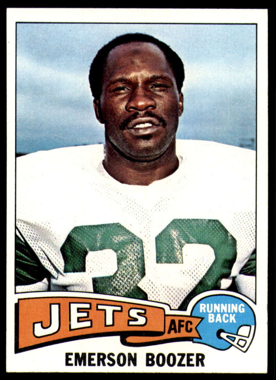 1975 Topps #67 Emerson Boozer VG  New York Jets 