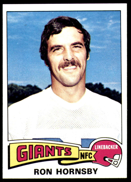 1975 Topps #87 Ron Hornsby VG  New York Giants 