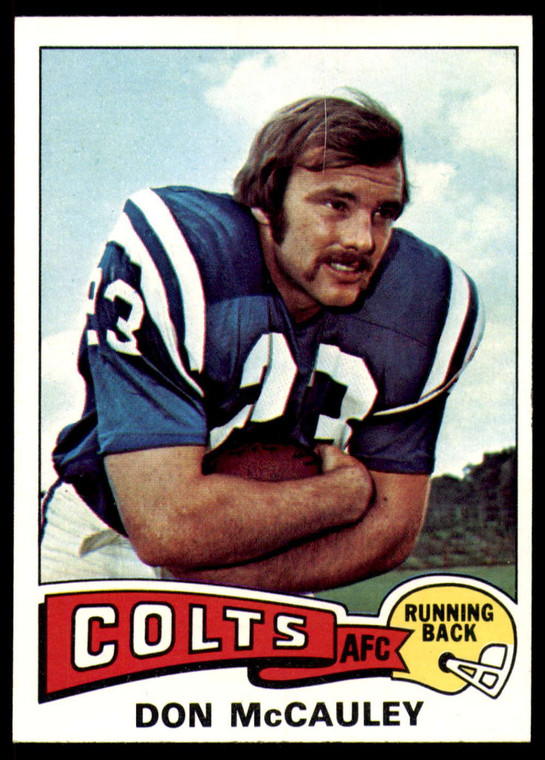 1975 Topps #88 Don McCauley VG  Baltimore Colts 