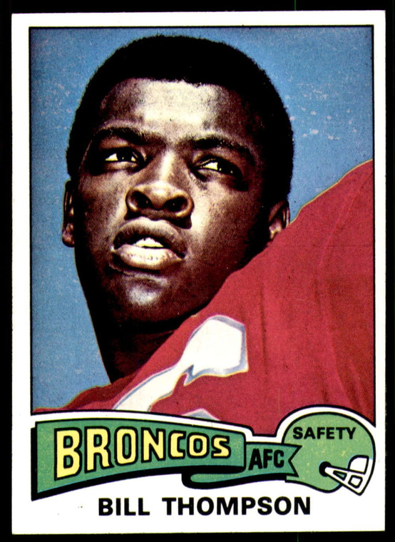 1975 Topps #104 Bill Thompson VG  Denver Broncos 