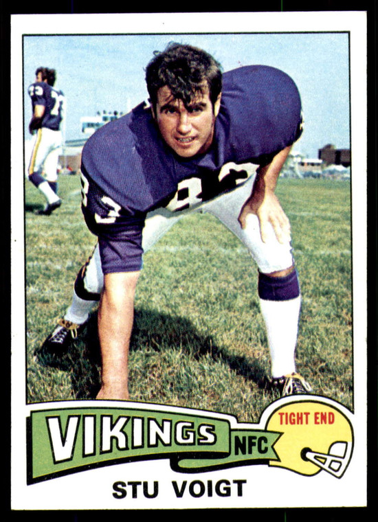 1975 Topps #113 Stu Voigt VG  Minnesota Vikings 