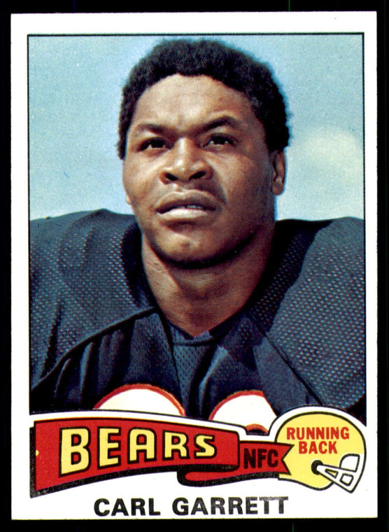 1975 Topps #126 Carl Garrett VG  Chicago Bears 