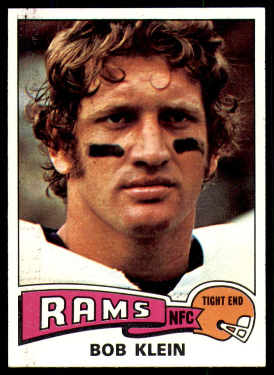 1975 Topps #148 Bob Klein VG  Los Angeles Rams 
