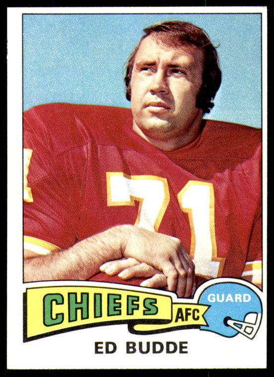 1975 Topps #174 Ed Budde VG  Kansas City Chiefs 