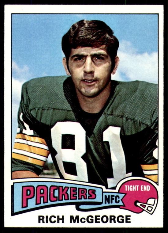 1975 Topps #178 Rich Mcgeorge VG  Green Bay Packers 