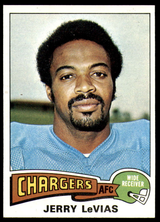 1975 Topps #181 Jerry Levias VG  San Diego Chargers 