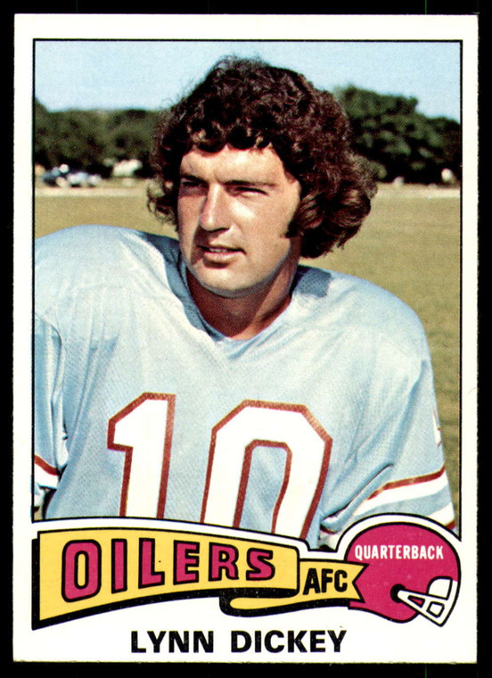 1975 Topps #243 Lynn Dickey VG  Houston Oilers 