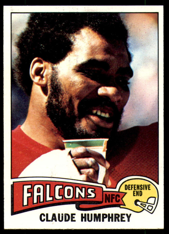 1975 Topps #245 Claude Humphrey VG  Atlanta Falcons 
