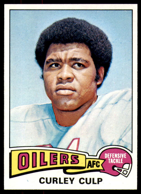 1975 Topps #297 Curley Culp VG  Houston Oilers 