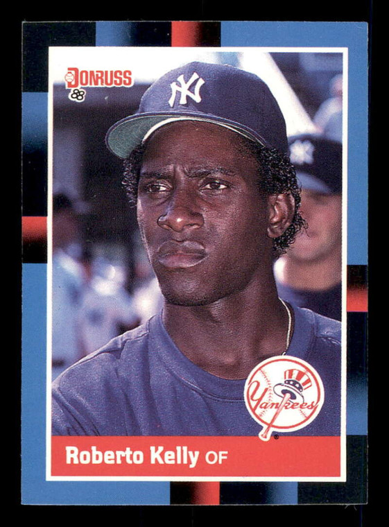 1988 Donruss #635 Roberto Kelly NM-MT RC Rookie SP New York Yankees 