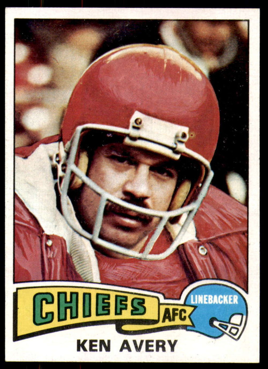 1975 Topps #306 Ken Avery VG  Cincinnati Bengals 