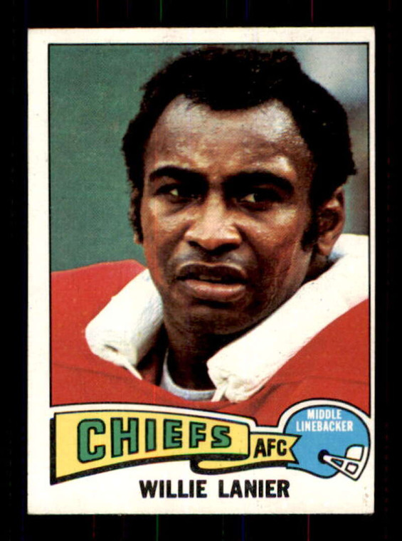 1975 Topps #325 Willie Lanier VG  Kansas City Chiefs 