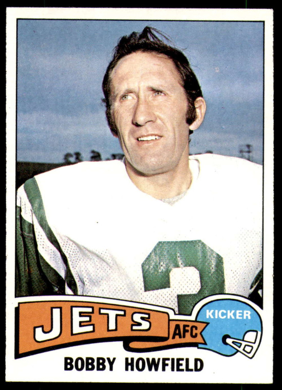 1975 Topps #232 Bobby Howfield VG  New York Jets 
