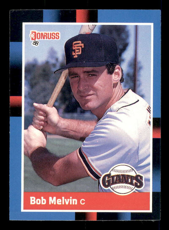 1988 Donruss #638 Bob Melvin NM-MT San Francisco Giants 