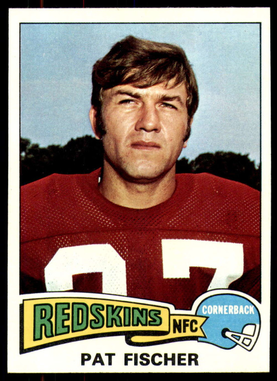 1975 Topps #332 Pat Fischer VG  Washington Redskins 