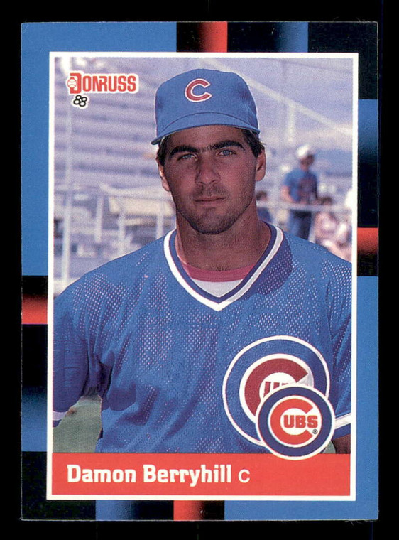 1988 Donruss #639 Damon Berryhill NM-MT RC Rookie Chicago Cubs 