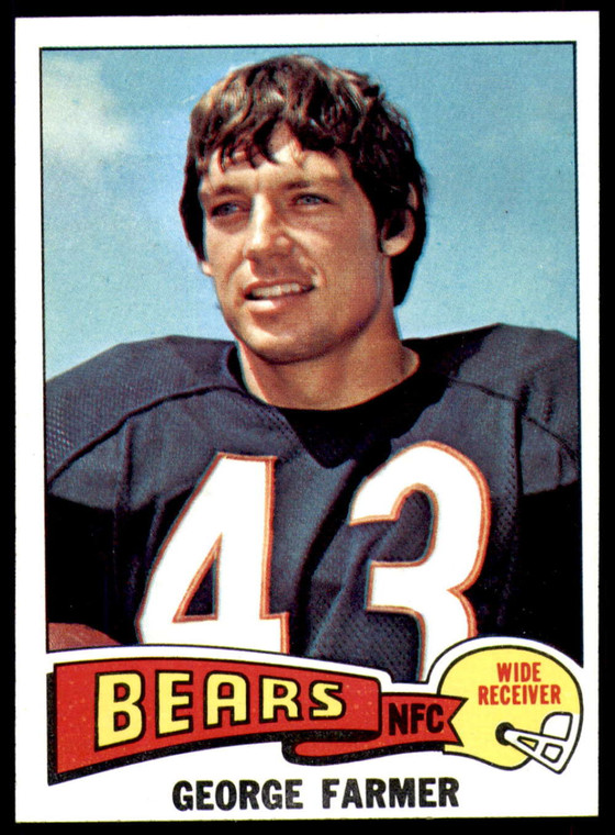 1975 Topps #346 George Farmer VG  Chicago Bears 