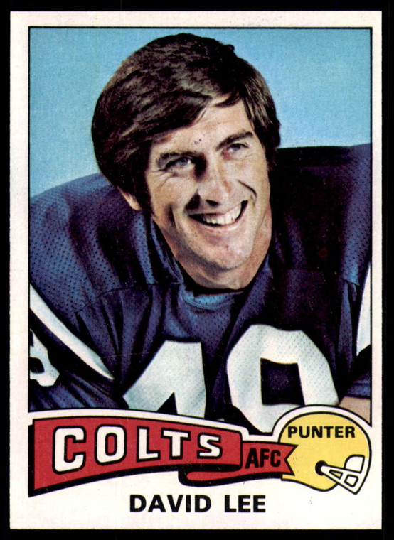 1975 Topps #361 David Lee VG  Baltimore Colts 