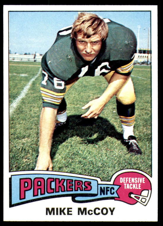 1975 Topps #362 Mike McCoy VG  Green Bay Packers 