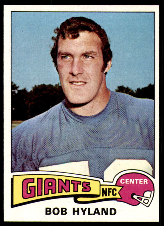 1975 Topps #368 Bob Hyland VG  New York Giants 