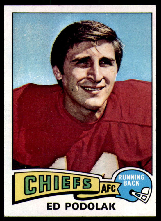 1975 Topps #373 Ed Podolak VG  Kansas City Chiefs 