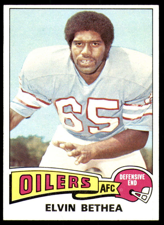 1975 Topps #385 Elvin Bethea VG  Houston Oilers 