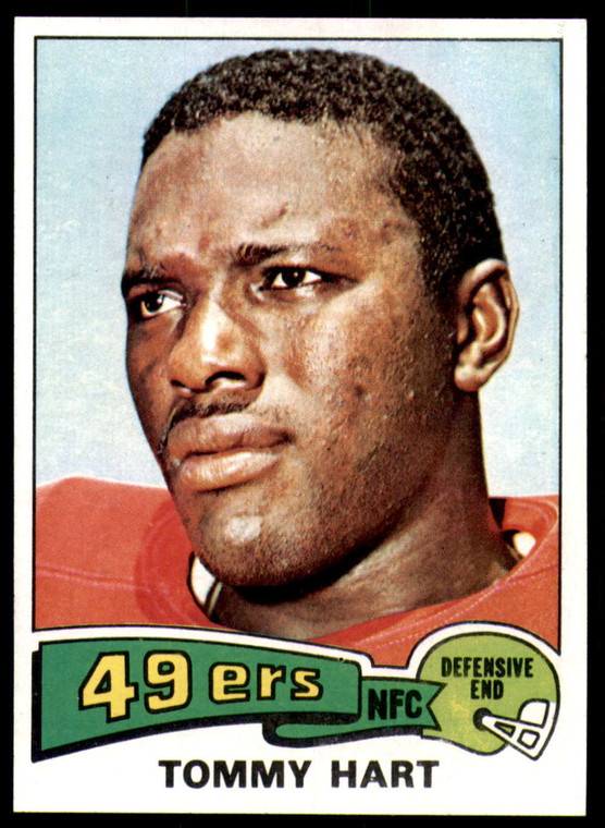 1975 Topps #391 Tommy Hart VG  San Francisco 49ers 