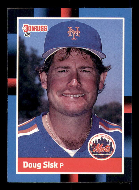 1988 Donruss #642 Doug Sisk NM-MT New York Mets 