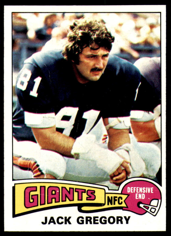 1975 Topps #422 Jack Gregory VG  New York Giants 