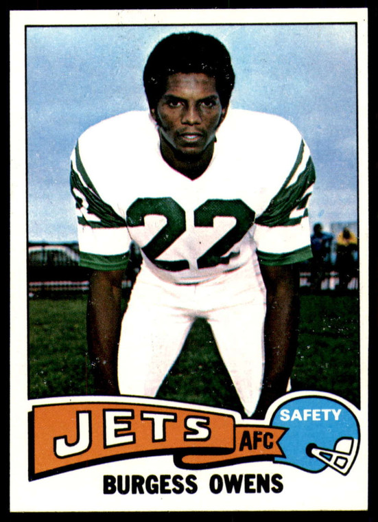 1975 Topps #424 Burgess Owens VG  New York Jets 