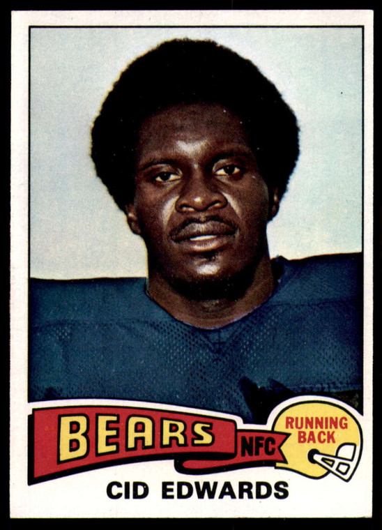 1975 Topps #429 Cid Edwards VG  Chicago Bears 
