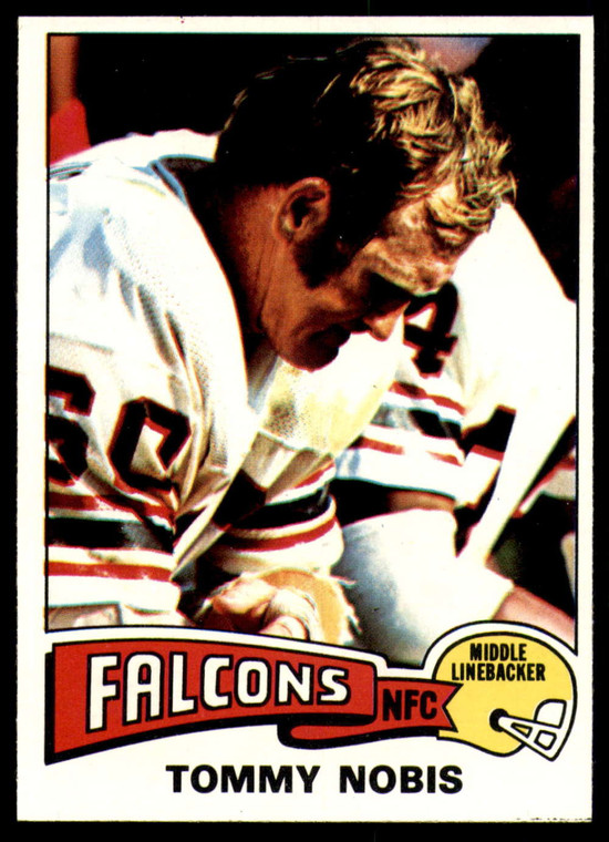 1975 Topps #436 Tommy Nobis VG  Atlanta Falcons 