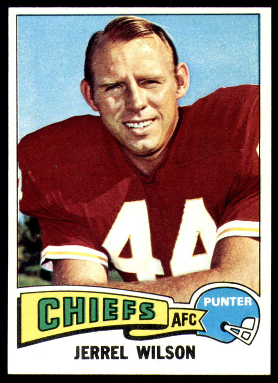 1975 Topps #462 Jerrel Wilson VG  Kansas City Chiefs 