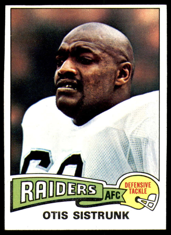 1975 Topps #471 Otis Sistrunk VG  Oakland Raiders 