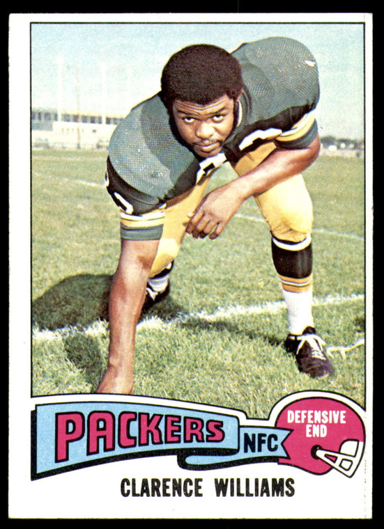 1975 Topps #479 Clarence Williams VG  Green Bay Packers 